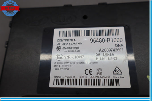 15-16 Hyundai Genesis SIG Keyless Ignition Theft Locking Module Unit ECU Oem