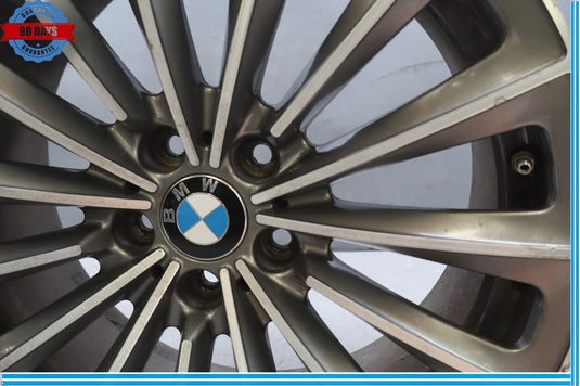 09-16 BMW 535i 740i 750i 8.5x19 19" Wheel Rim Silver R19 6775392 Oem