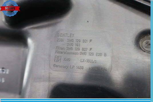 03-12 Bentley Continental GT GTC 6.0L W12 Right Side Air Intake Cleaner Box Oem