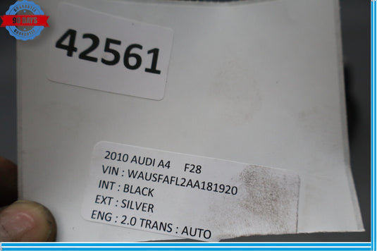 09-16 Audi A4 A4 Quattro Rear Right Side Spindle Knuckle Hub Oem