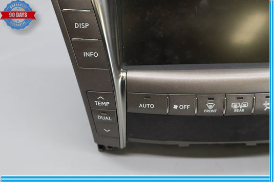 07-12 Lexus LS460 LS460L Display Navigation GPS Radio Touch Screen Climate Oem