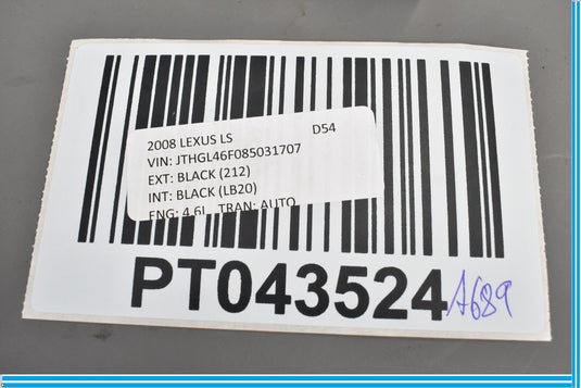 07-09 Lexus LS460 Mayday Communication Computer Control Module 86710-0W070 Oem