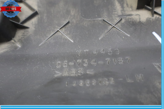 03-07 HUMMER H2 Rear Left Driver Side 3rd Row Window Upper Cover Trim Panel Oem