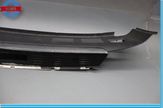 06-12 Bentley Continental Rear Trunk Latch Lock Sill Scuff Plate Trim Cover Oem