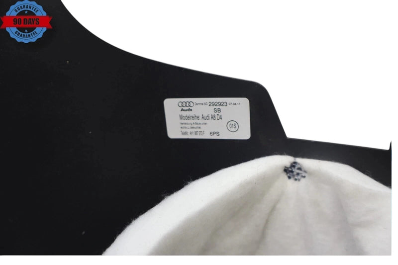 Load image into Gallery viewer, 11-18 Audi A8 Quattro Front Right Door Sill Scuff Plate Lower Quarter Trim Oem
