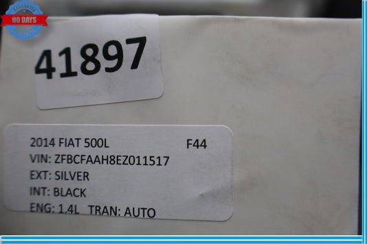 14-19 Fiat 500L Rear Right Passenger Side Door Shell Panel 68210469AA Oem