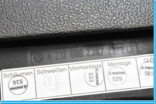 08-14 Mercedes C300 C350 W204 Front Dashboard Panel Cover Unit Oem