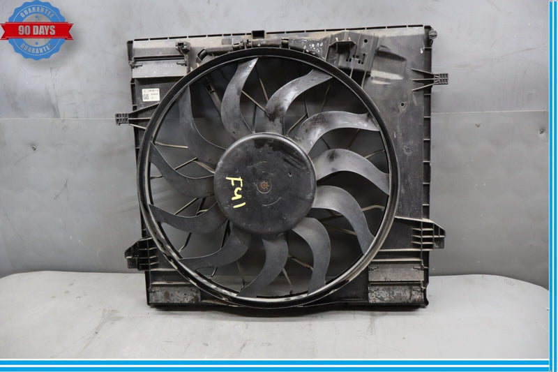 Load image into Gallery viewer, 12-19 Mercedes GL450 GL550 Engine Cooling Radiator Fan Shroud Motor Oem
