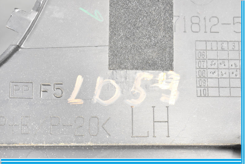 Load image into Gallery viewer, 07-12 Lexus LS460 Front Left Driver Side Seat Trim Cover Panel 7181250120 Oem
