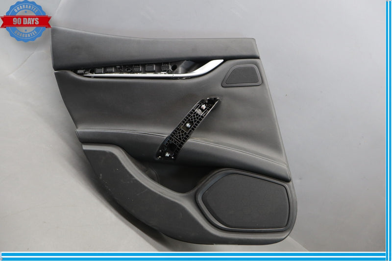 Load image into Gallery viewer, 14-22 Maserati Ghibli M157 Rear Left Driver Side Interior Door Panel Trim Oem
