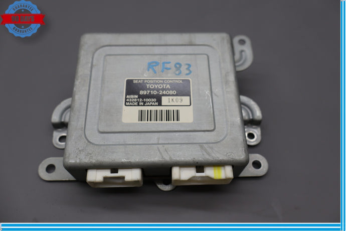 02-10 Lexus SC430 Front Right Side Seat Position Control Module Unit Oem