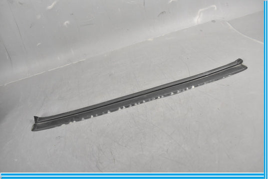 12-18 BMW 650i 640i F12 Left Driver Side Seat Cover Weather Strip Black  Oem
