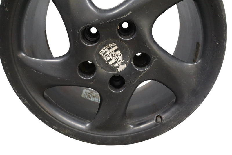 Load image into Gallery viewer, 01-05 Porsche 911 996 Turbo 18 inch Rear Alloy Wheel Rim 10JX18 ET65 Oem
