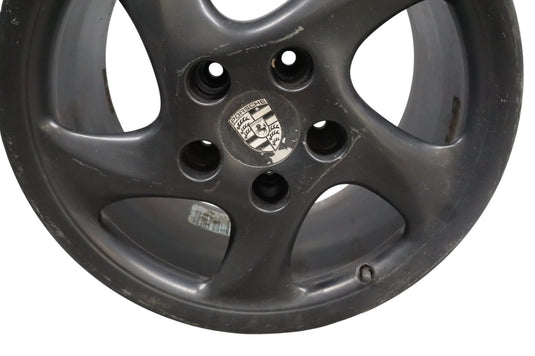 01-05 Porsche 911 996 Turbo 18 inch Rear Alloy Wheel Rim 10JX18 ET65 Oem