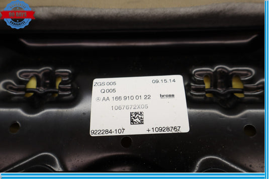 13-19 Mercedes X166 GL450 Front Left Side Lower Bottom Seat Cushion Oem