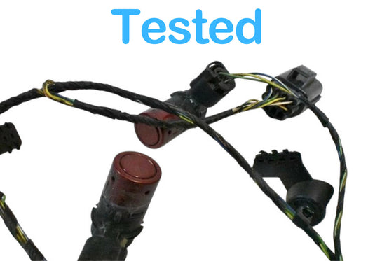09-15 Jaguar X250 XF Rear Bumper Parking Sensor Wiring Harness 8X2T15B484AB Oem
