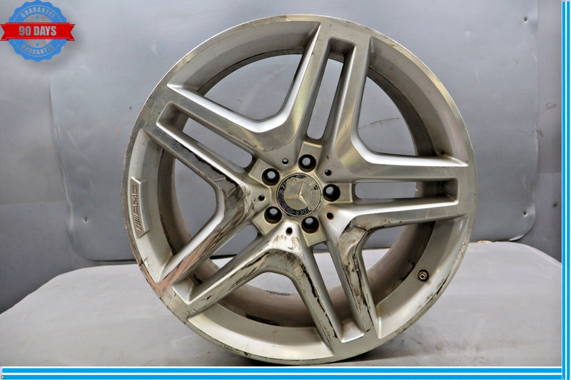 Load image into Gallery viewer, 07-19 Mercedes X166 GL450 GLS350 R21 Front Wheel Rim Silver 10Jx21H2 21'' Oem
