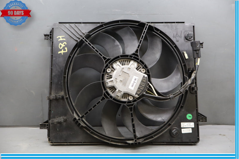 Load image into Gallery viewer, 14-17 Maserati Ghibli M157 Engine Radiator Cooling Fan Motor Assembly Oem
