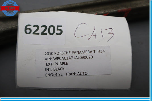 10-16 Porsche Panamera Rear Left Driver Side Upper Control Arm Oem