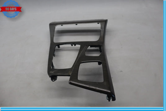 11-16 BMW 528i 535i F10 Center Console Shifter Wood Grain Trim Bezel Oem