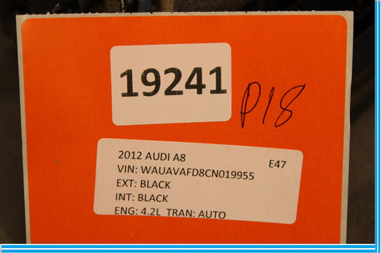 11-14 Audi A8 ABS Anti Lock Brake Pump Module 4H0907379D Oem