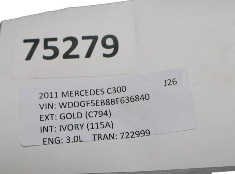 Load image into Gallery viewer, 08-14 Mercedes W204 C350 C250 Sunroof Sun Roof Glass Panel 2047800321 Oem
