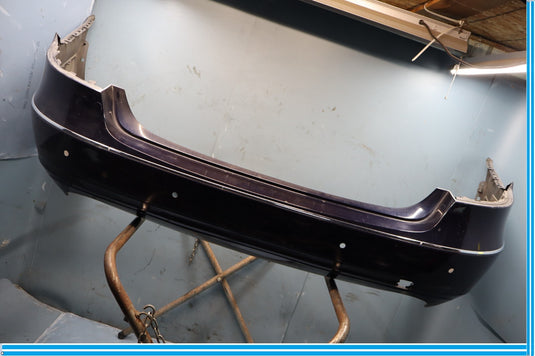 10-13 Mercedes W212 E350 E550 Rear Bumper Cover W/ Parking Sensor Holes Oem