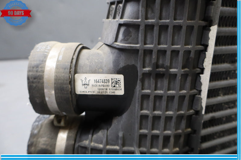 Load image into Gallery viewer, 14-20 Maserati Ghibli Left Driver Side Radiator Turbo Intercooler 16474839 Oem
