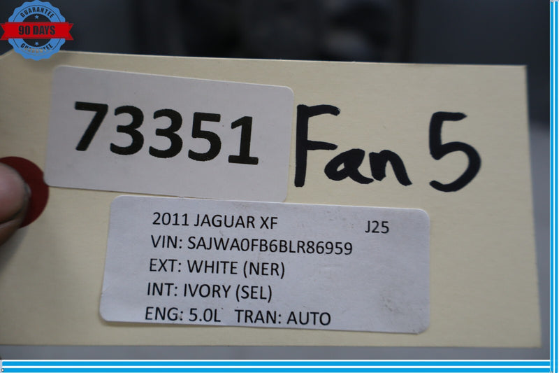 Load image into Gallery viewer, 10-19 Jaguar X351 XF XJ XJL Engine Motor Cooling Radiator Fan Assembly Oem
