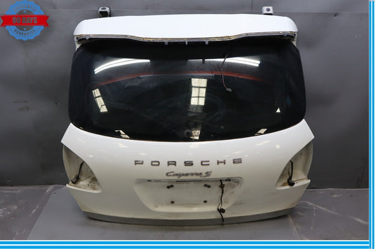 11-14 Porsche Cayenne 958 S Trunk Lid Liftgate Tailgate Hatch Shell Oem