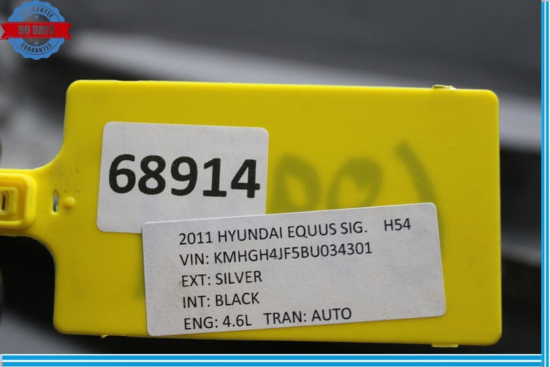 Load image into Gallery viewer, 11-13 Hyundai Equus Rear Bumper Cover Silver 866403N010 Oem

