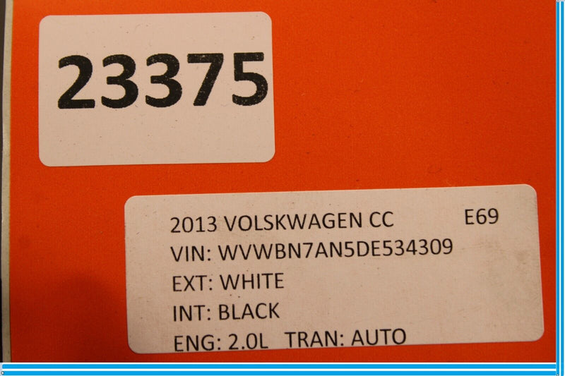 Load image into Gallery viewer, 13-17 Volkswagen CC Rear Right Passenger Side Spindle Knuckle Wheel Hub Oem
