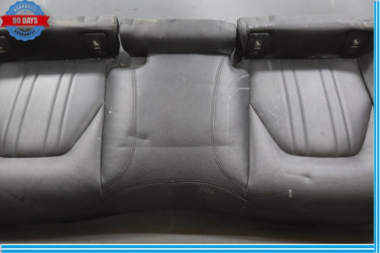 09-11 Jaguar XF X250 XFR Rear Seat Lower Bottom Cushion Bench Black Oem