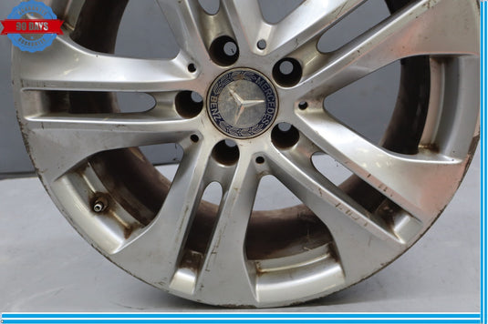 12-17 Mercedes W207 E350 5 Twin Spoke Rear Alloy Wheel Rim R17 17'' Oem