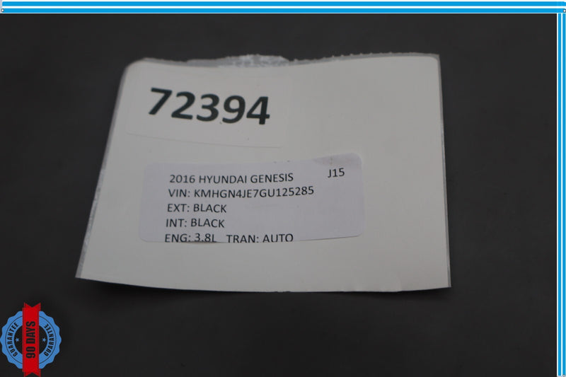 Load image into Gallery viewer, 15-20 Hyundai Genesis G80 Rear Right Passenger Side Quarter Window Glass Oem
