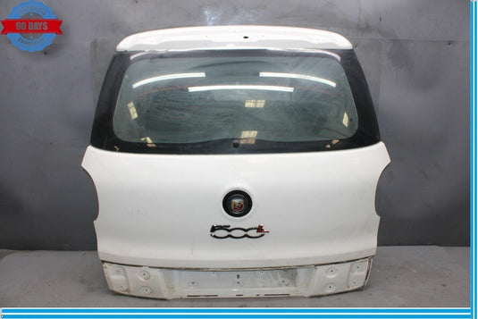 14-17 Fiat 500L Rear Back Trunk Tailgate Liftgate Panel White Oem