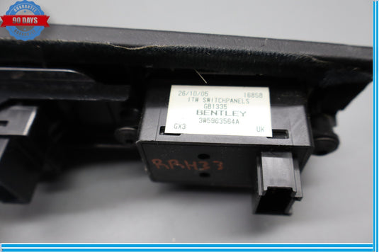 06-12 Bentley Continental Flying Spur Rear Right Window Regulator Switch Oem
