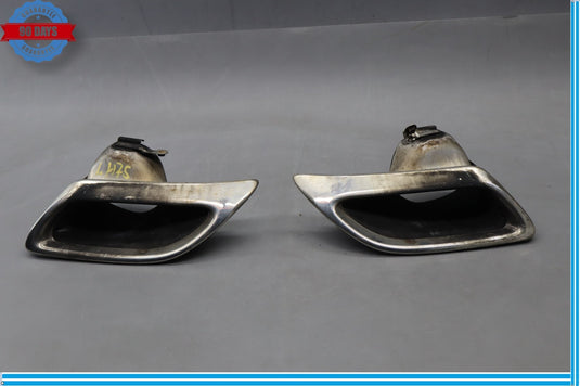 07-09 Lexus LS460 LS460L Rear Left & Right Side Exhaust Tail Pipe Tip Set OEM