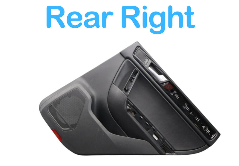 Load image into Gallery viewer, 11-14 Volkswagen Touareg Rear Right Passenger Side Interior Door Panel Black Oem

