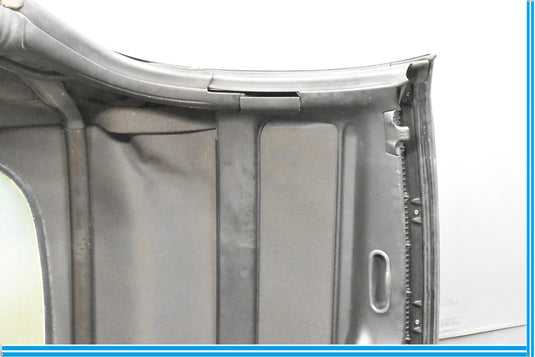 05-12 Porsche Boxster Soft Top Roof W/ Frame & Back Glass Black Oem