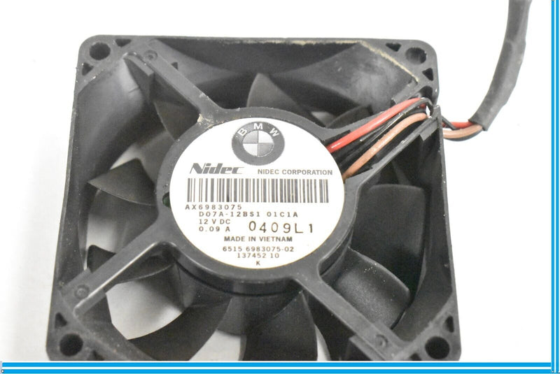 Load image into Gallery viewer, 2004 - 2017 BMW 650I 535I 328I 750i TRUNK AMP AMPLIFIER COOLING FAN MOTOR OEM
