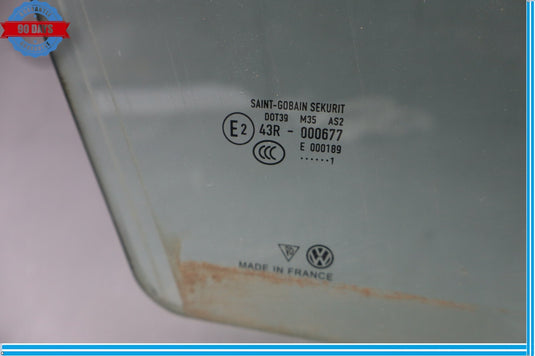 11-17 Volkswagen VW Touareg Front Right Passenger Side Door Window Glass Oem