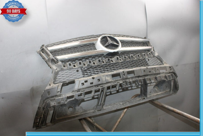 Load image into Gallery viewer, 13-16 Mercedes GL450 X166 Base Front Bumper Frame Grill Assembly W/ Emblem Oem
