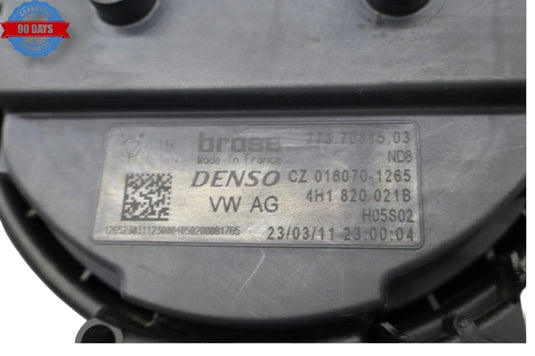 11-17 Audi A8 Quattro A8L AC A/C Heater Blower Motor Fan 4H1820021B OEM