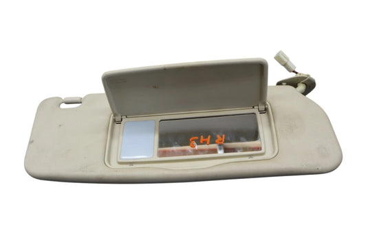 02-05 Lexus SC430 Front Right Passenger Side Sun Visor W/ Vanity Mirror Oem