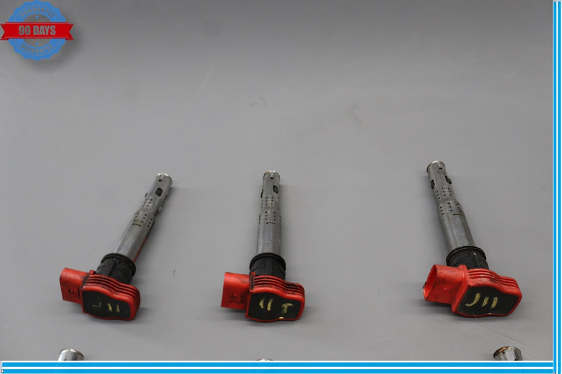 Load image into Gallery viewer, 12-18 Audi A7 TFSI Spark Plug Cap Ignition Coil Set of 6 Pc Oem
