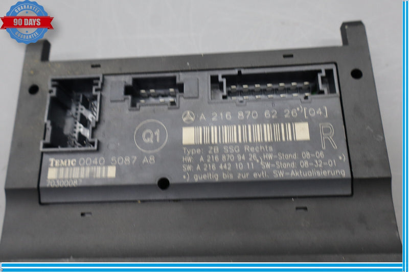 Load image into Gallery viewer, 07-14 Mercedes W216 CL600 CL63 AMG Front Right Passenger Seat Control Module Oem
