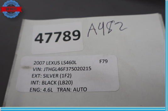 07-12 Lexus LS460 LS460L Satellite Receiver Radio Control Module 86180-50280 Oem