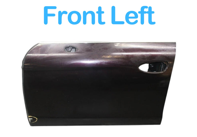Load image into Gallery viewer, 10-16 Porsche Panamera 970 Front Left Driver Side Door Shell Panel Purple Oem
