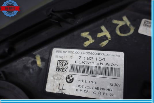 09-12 BMW 740I 750Li F01 Front Right Side Headlight Head Light Lamp Oem